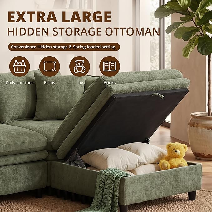 146.4'' Modular Sectional Sofa