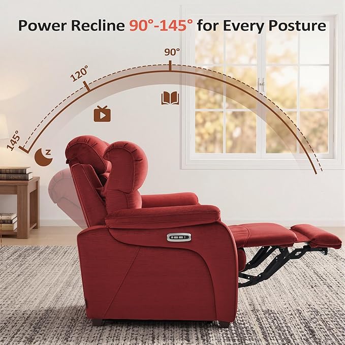 MCombo 87.2'' Wall Hugger Power Recliner Sofa