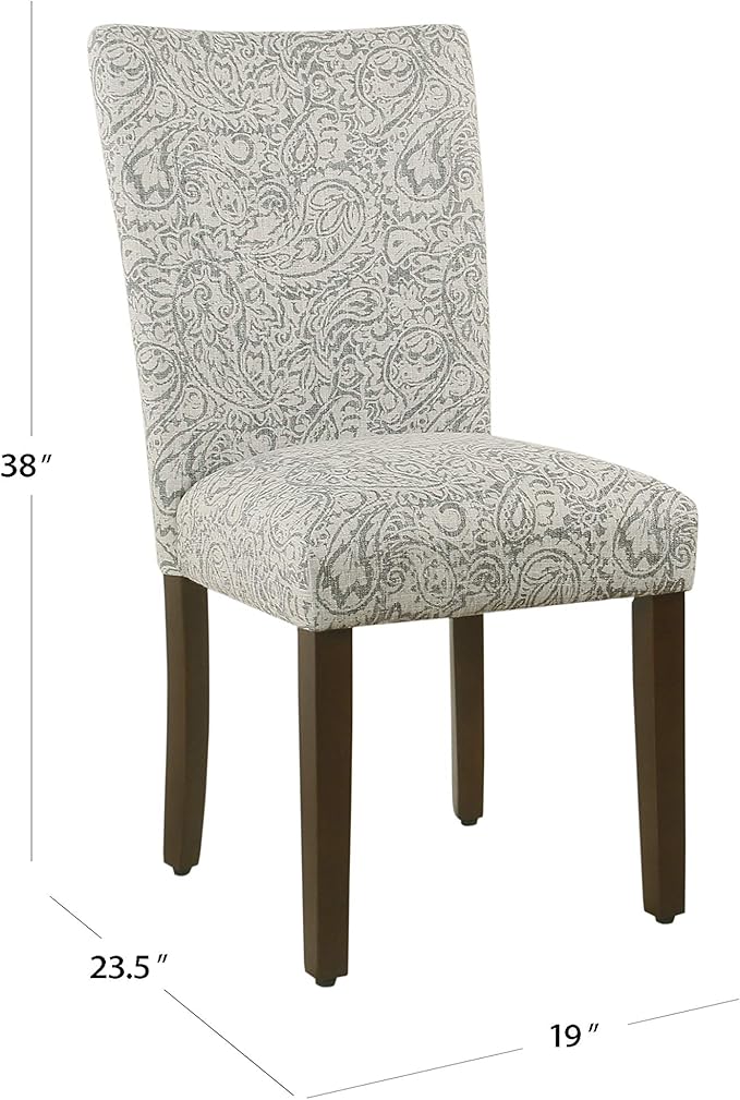HomePop Parsons Classic Upholstered Accent Dining Chair
