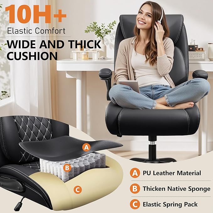 BESTFAIR Office Chair, Ergonomic Computer Desk Chairs