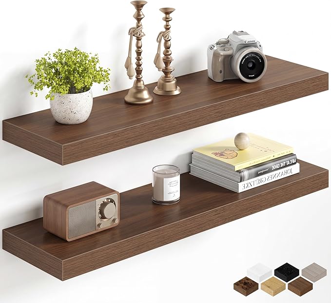 Fun Memories 30Inch Floating Shelves