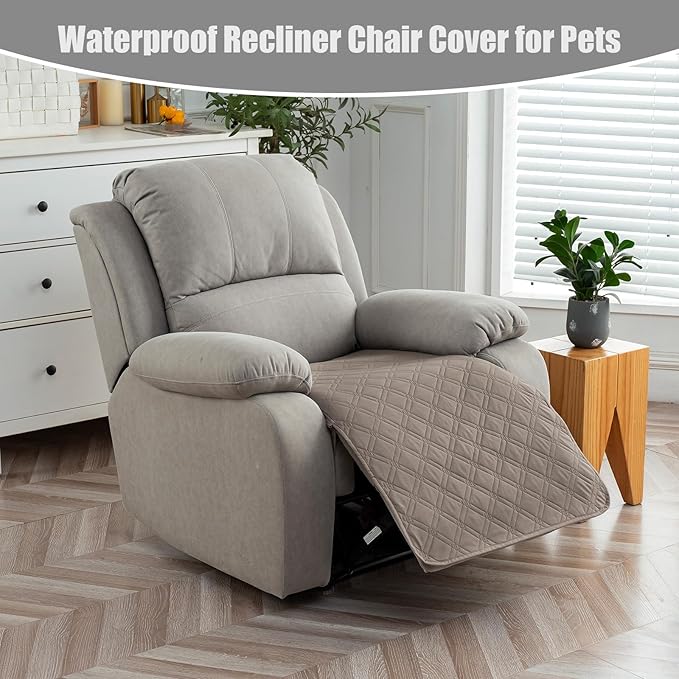 Genina Waterproof Recliner Chair Covers, Recliner Cover