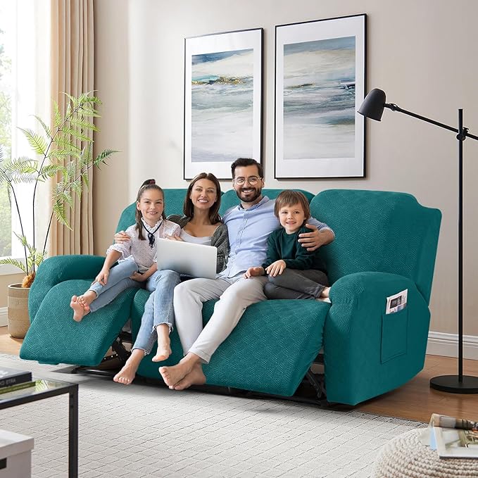 Timeles Recliner Covers for 3 Seater Reclining Couch Covers Sofa Slipcover