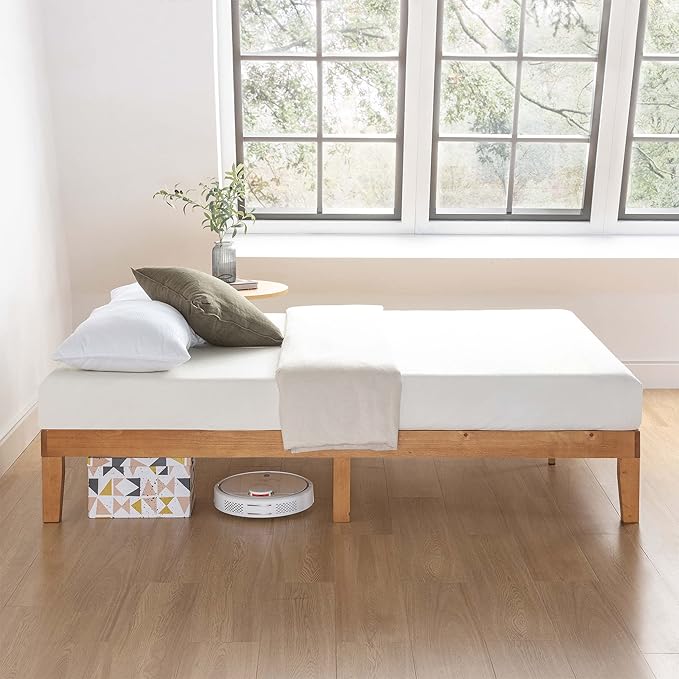 Mellow Naturalista Classic 12 Inch Solid Wood Platform Bed