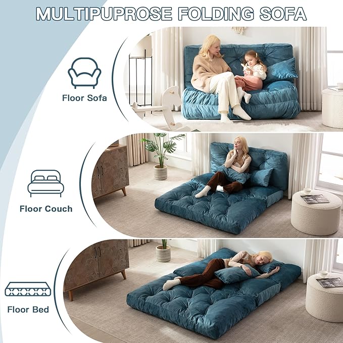 Folding Sofa Bed, Convertible Sleeper Chair