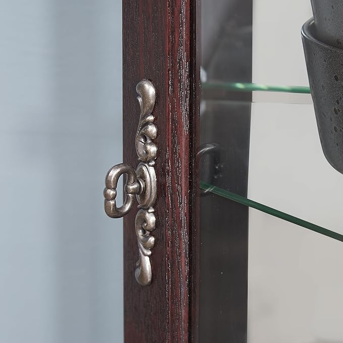 Glass Corner Display Cabinet