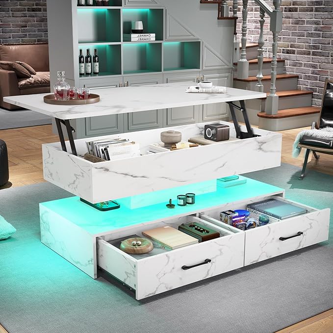 SEDETA 40" Lift Top Coffee Table, Coffee Tables