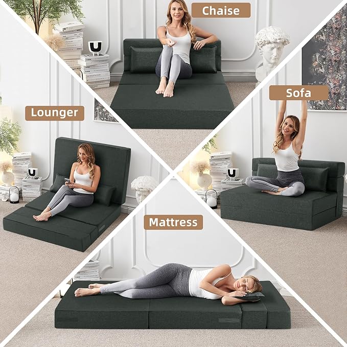 FILUXE Convertible Folding Sofa Bed