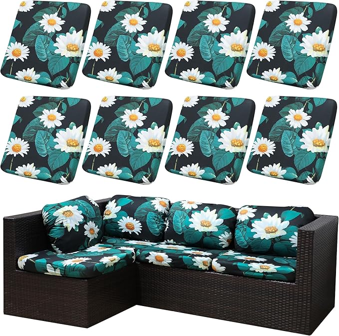 Outdoor Cushion Covers Set, Replacement