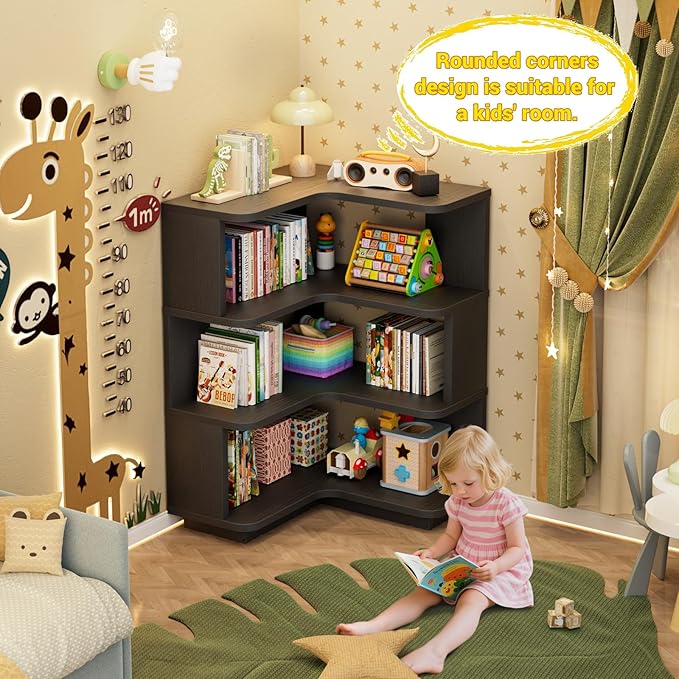 Armocity Corner Book Shelf
