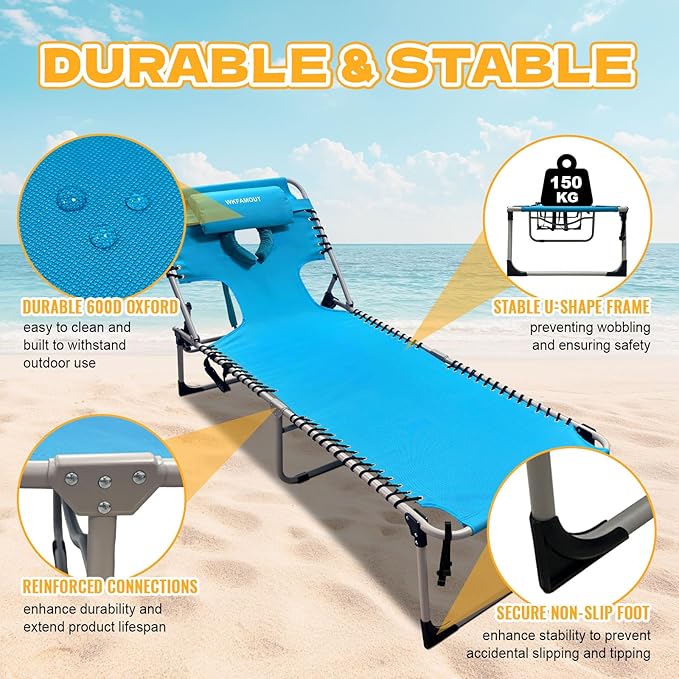 Backpack Sun Tanning Chair