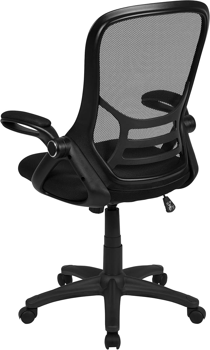 Flash Furniture Porter High Back Black Mesh Ergonomic Swivel Office Chair
