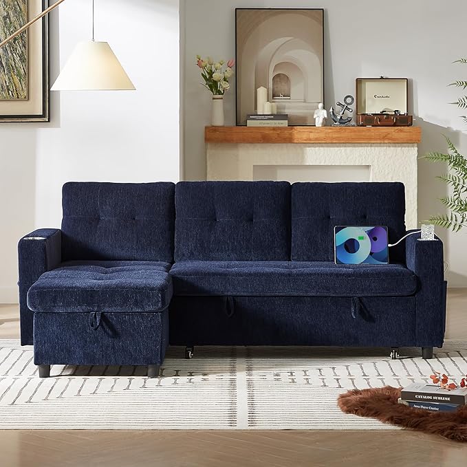 ONBRILL Sleeper Sofa, Pull Out Couch Bed