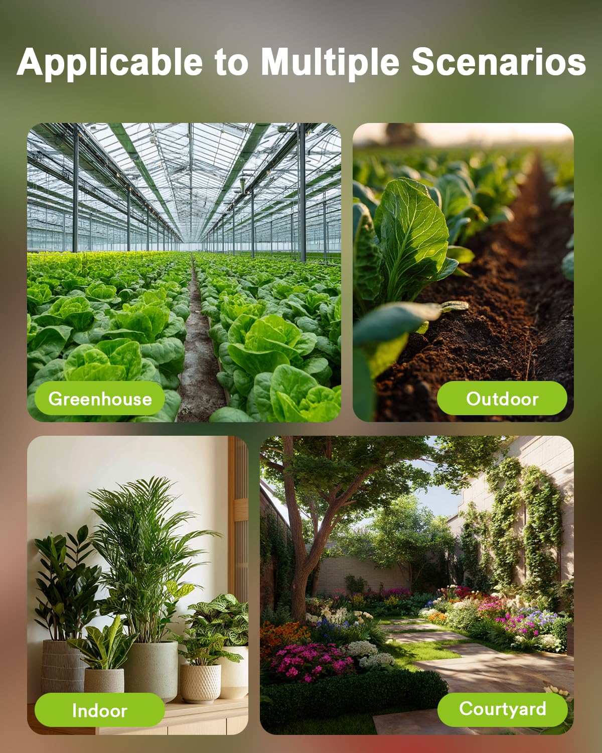 Lumary Wireless WiFi Moisture/Temperature Soil Meter, 2 in 1 Real-time Monitor with App, work with Smart Water Timer, No Need Hub, Hygrometer Sensor For Outdoor IP67, Push Notification Lawn Greenhouse