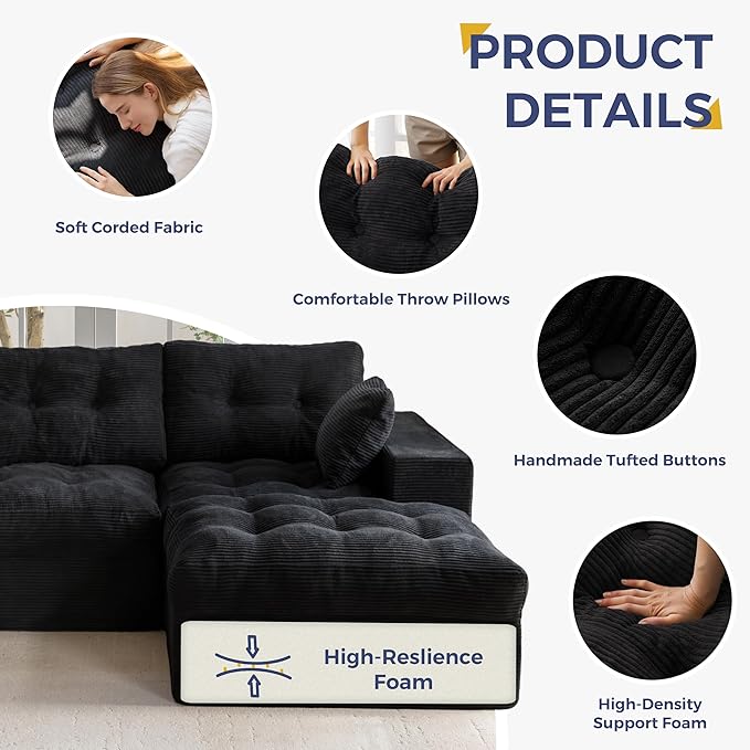 MAXYOYO Modular Sectional Sofa