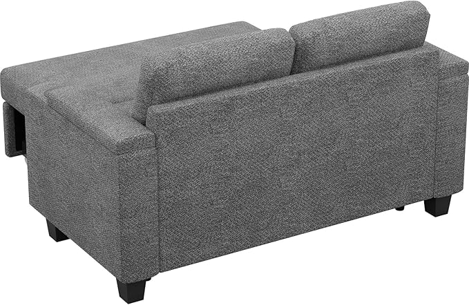 Belffin Chenille Sectional Sleeper Sofa