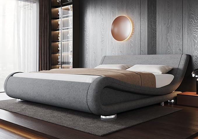 Allewie Queen Size Bed Frame