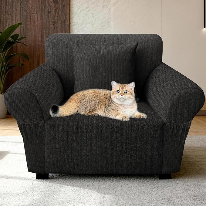 Armchair Slipcover with 1 Pillow Cover