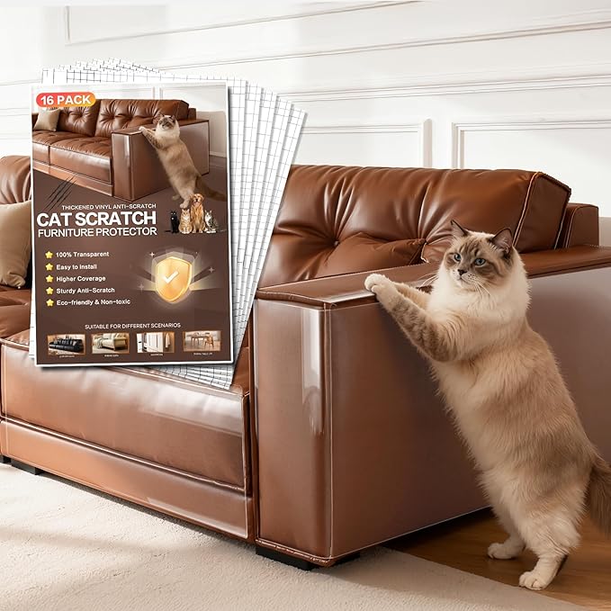 JKLMN Clear Vinyl Cat Scratch Protector
