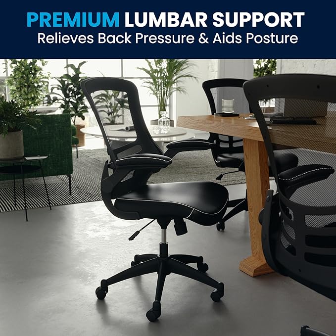 Flash Furniture Kelista Mid-Back Swivel Office Chair