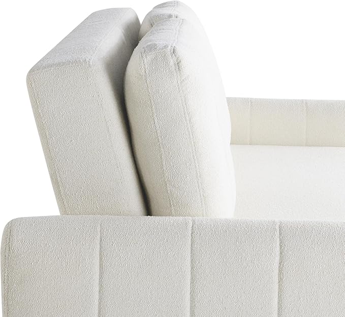 Serta Galway 66.5" Convertible Sleeper Loveseat, Full Size, Dreamcoil Comfort