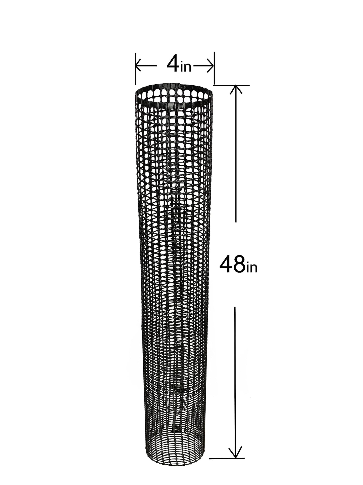 Voglund Nursery Mesh Tree Bark Protector Guard 48 Inches Tall (5 Pack) Heavy Duty with Zip-Ties, Tree Trunk Protectors from Trimmers, Tree Guard, Tree Protector for Saplings and Fruit Trees