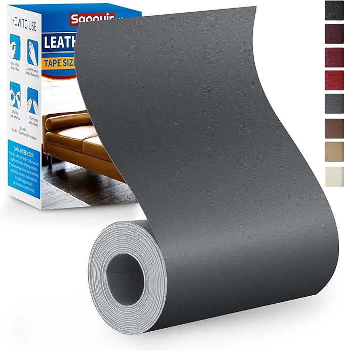 Leather Repair Patch Tape Kit, Vinyl Leather Repair Kit