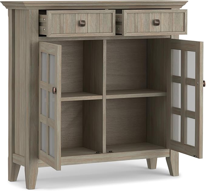 SIMPLIHOME Acadian Storage Cabinet