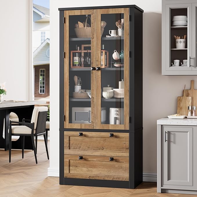 71" Tall Kitchen Pantry Cabinet