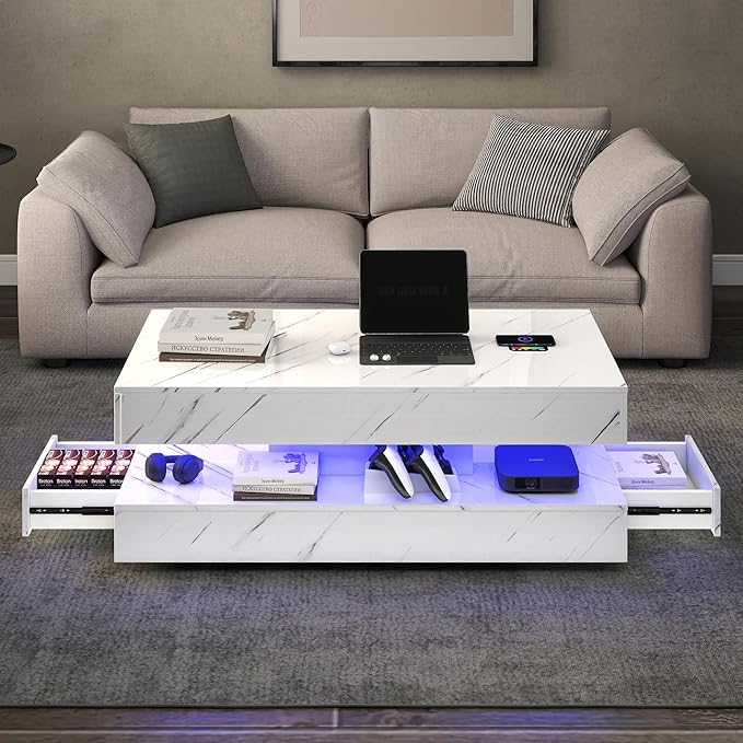 47.2" LED Smart Coffee Table