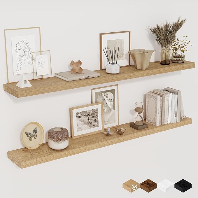 Fun Memories 48 Inch Floating Shelves