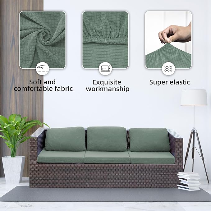 Outdoor Cushion Covers Set, Replacement