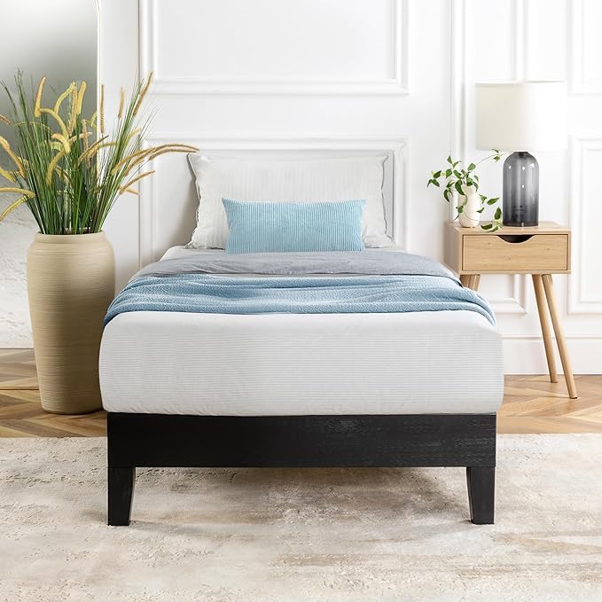 Mellow Naturalista Grand 12 Inch Solid Wood Platform Bed