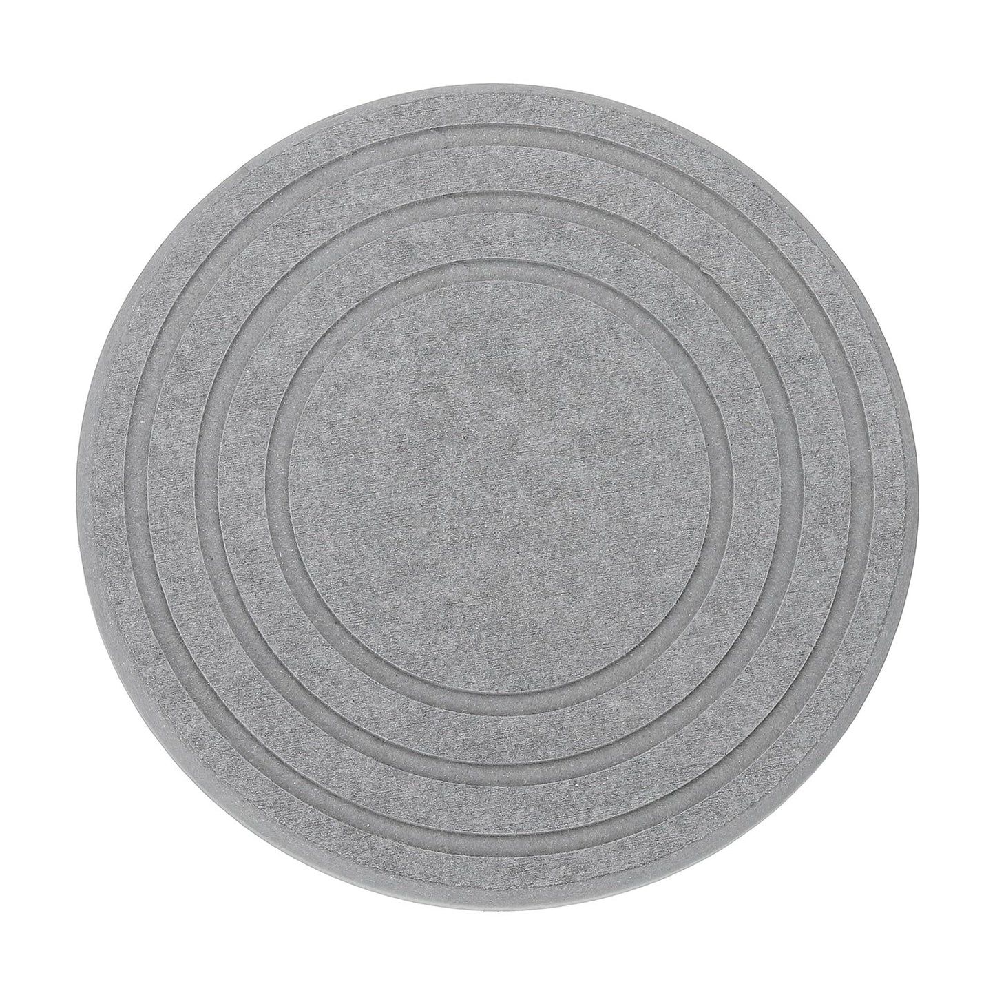 PATIKIL Diatomaceous Plant Saucers for Indoors 7inch, 1 Pack Quick Dry Plant Drip Trays for Pots Absorbent Plant Water Catcher Tray for Indoor Outdoor House Garden Plant, Dark Gray