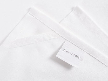 KAF Home White Kitchen Towels, 10 Pack, 100% Cotton
