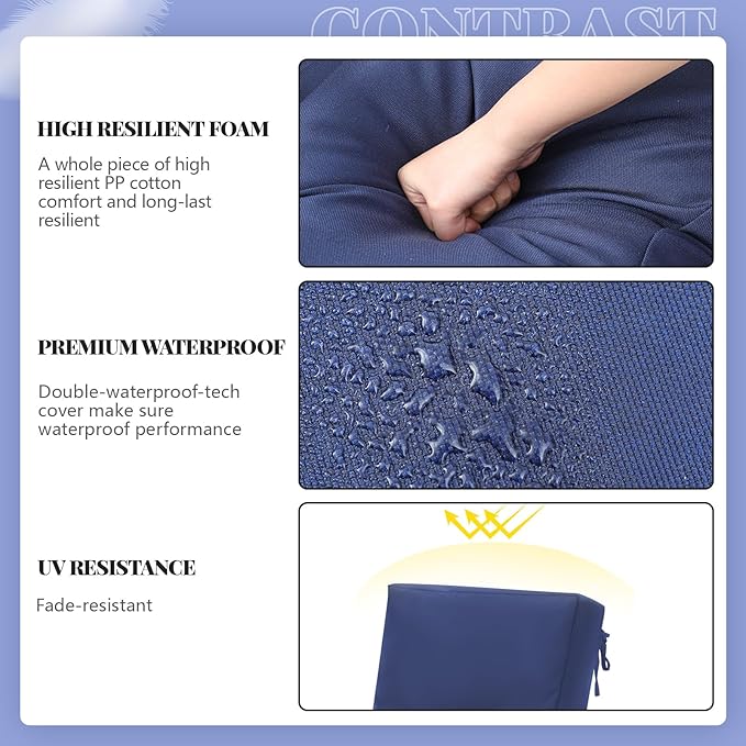 Outdoor Chaise Lounge Cushions