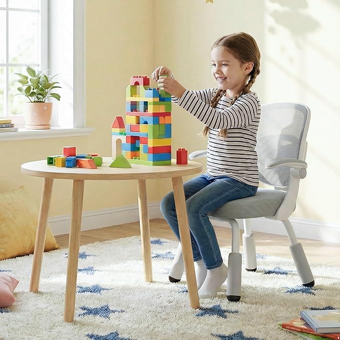 ERIYA Kids Desk Chair, Kids Study Chair, Height-Adjustable