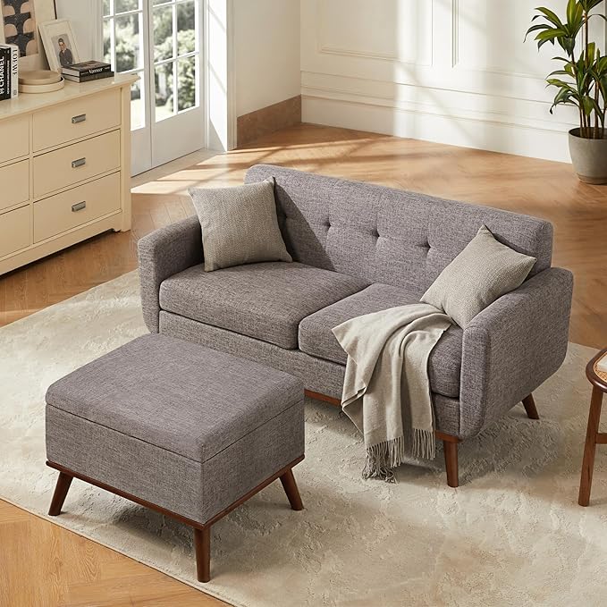 Kingfun 65" W Loveseat Sofa