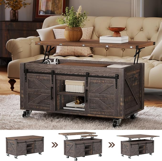 Turosur Lift Top Coffee Table