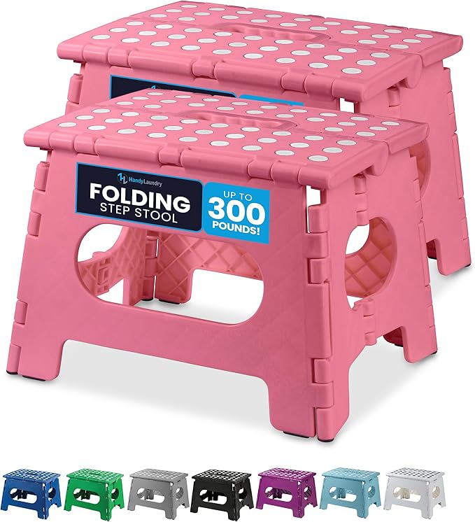 Handy Laundry Folding Lightweight Step Stool