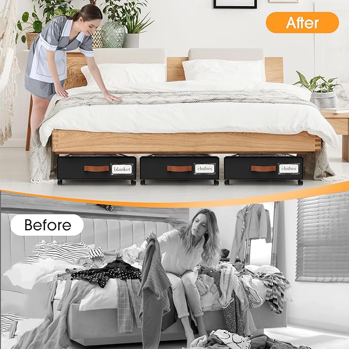 SpaceHacks Under Bed Storage