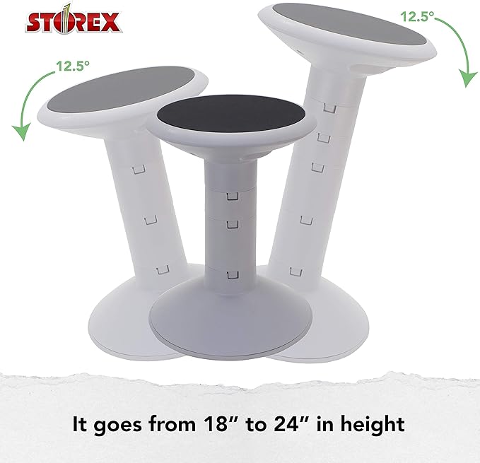 Storex Active Tilt Stool – Ergonomic Seating