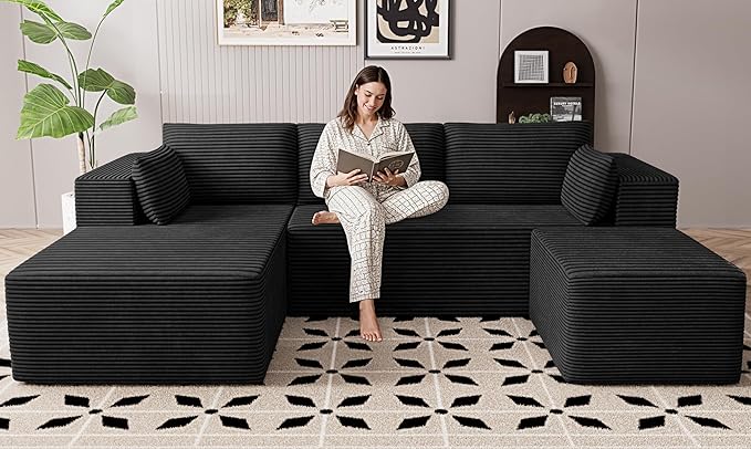 106" Cloud Sectional Boneless Couches