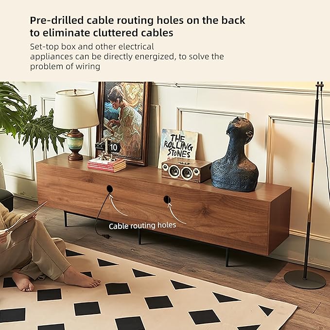 94.48" Mid Century Modern TV Stand