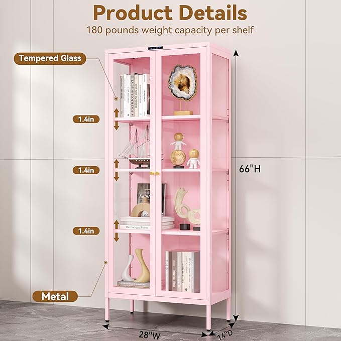 Polup Glass Display Cabinet