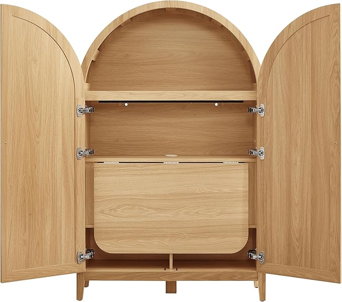 Modway Calista 63 Inch Arched Storage Cabinet