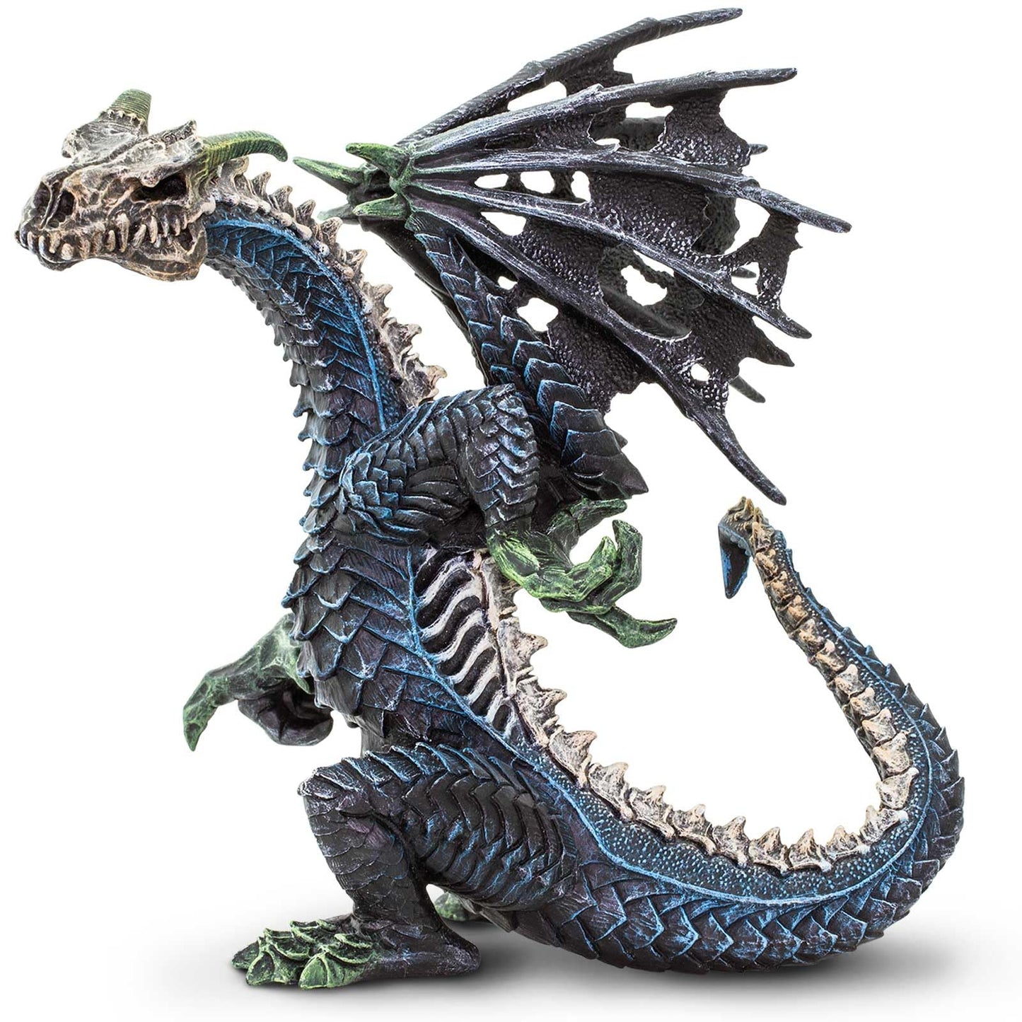 Safari Ltd. Ghost Dragon Figurine - Detailed 5.75" Model Figure - Fun Spooky Fantasy Play Toy for Boys, Girls & Kids Ages 4+