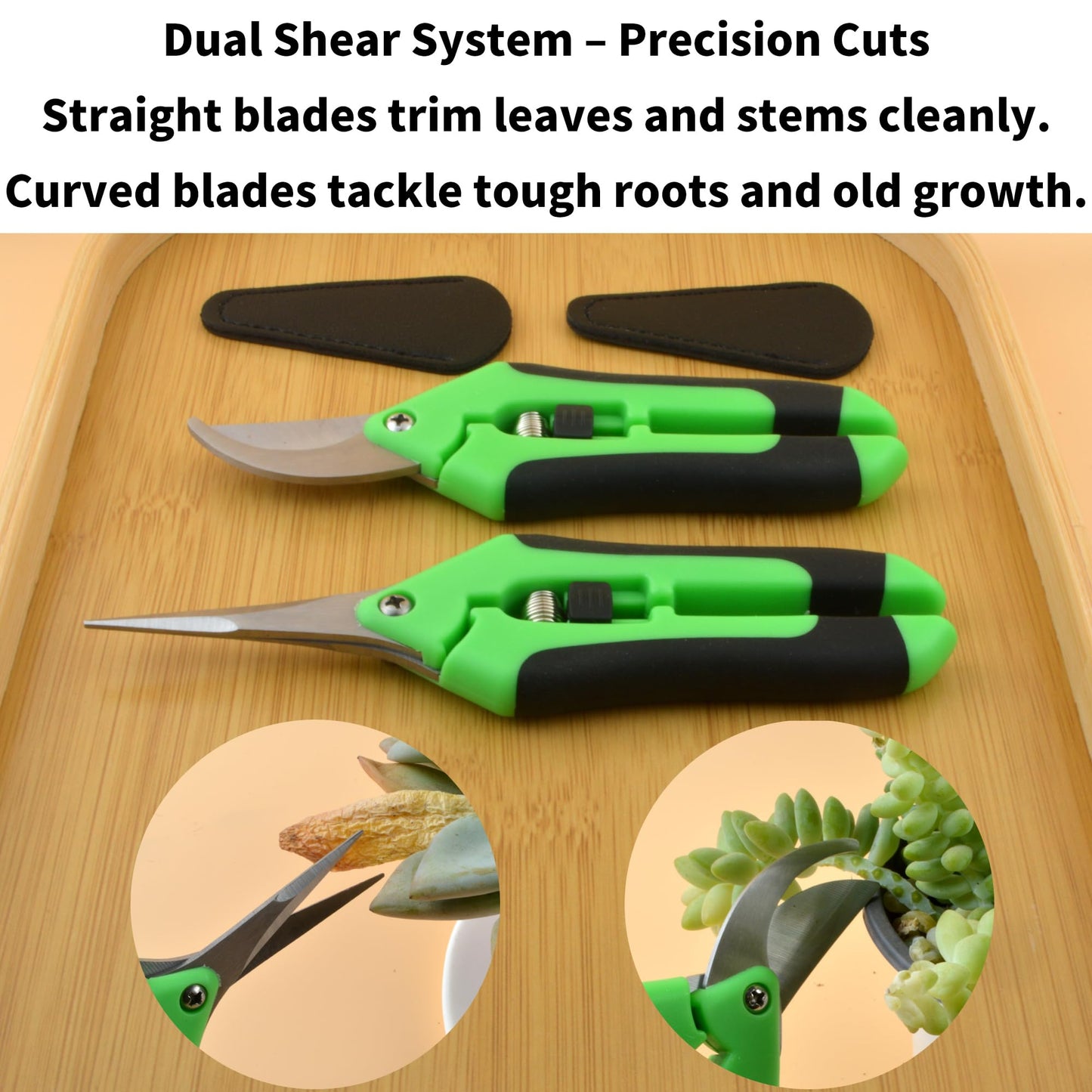 14-Piece Succulent Tool Set with Pruning Shears, Houseplant Repotting Mat & Transplanting Tools for Indoor Care, Miniature Fairy Gardening, Bonsai Cactus Potting - Mini Shovel, Hand Tools Kit with Bag