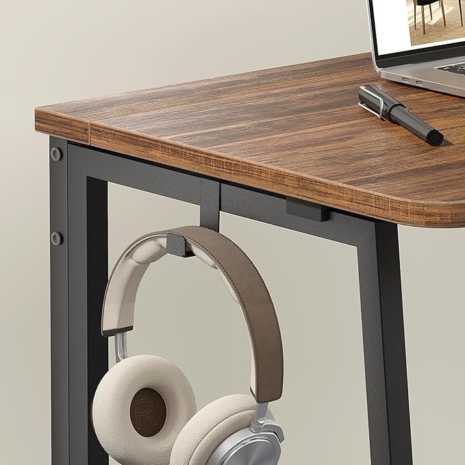 WOHOMO Folding Desk, 47.2" Foldable Computer Desk