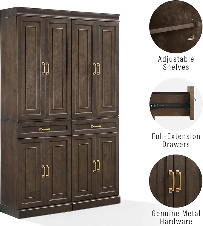 Crosley Furniture Stanton Pantry Storage Cabinet